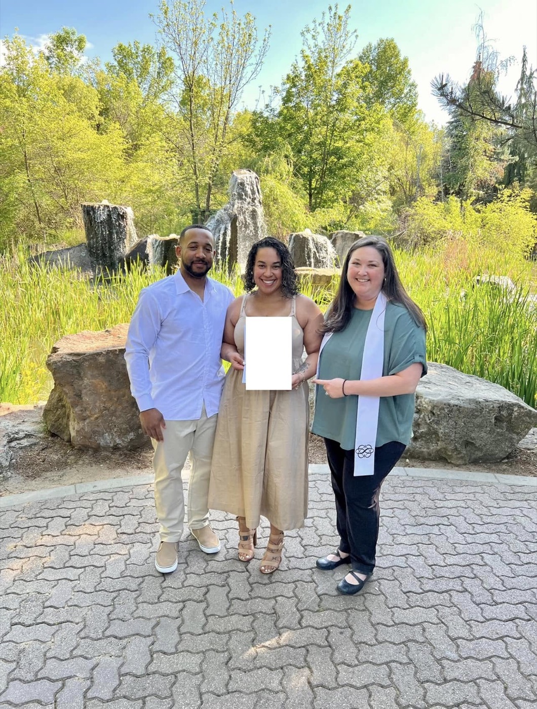 Real wedding officiated by 208 Officiant