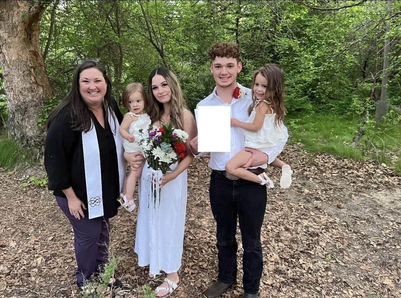 Real wedding officiated by 208 Officiant