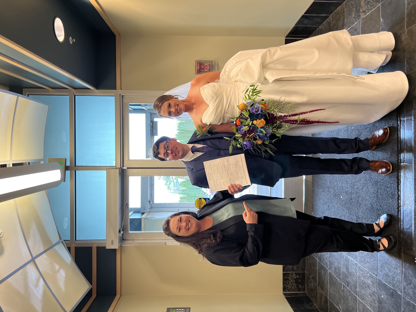 Real wedding ceremony