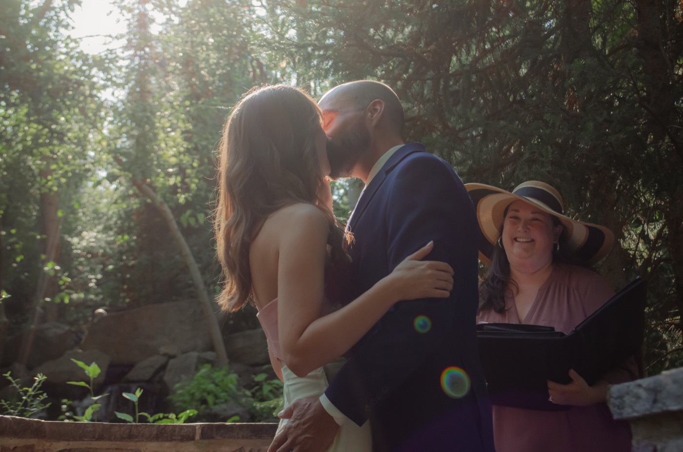 Real wedding officiated by 208 Officiant