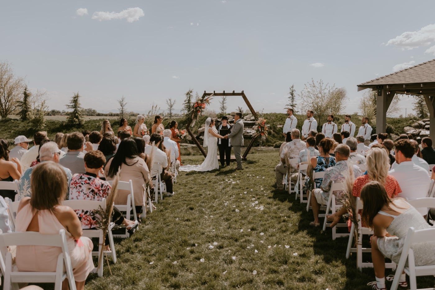 Real wedding officiated by 208 Officiant